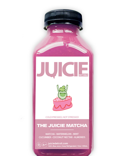 The JUICIE Matcha | Matcha, Watermelon, Cucumber, Mint, Coconut Nectar, Almonds